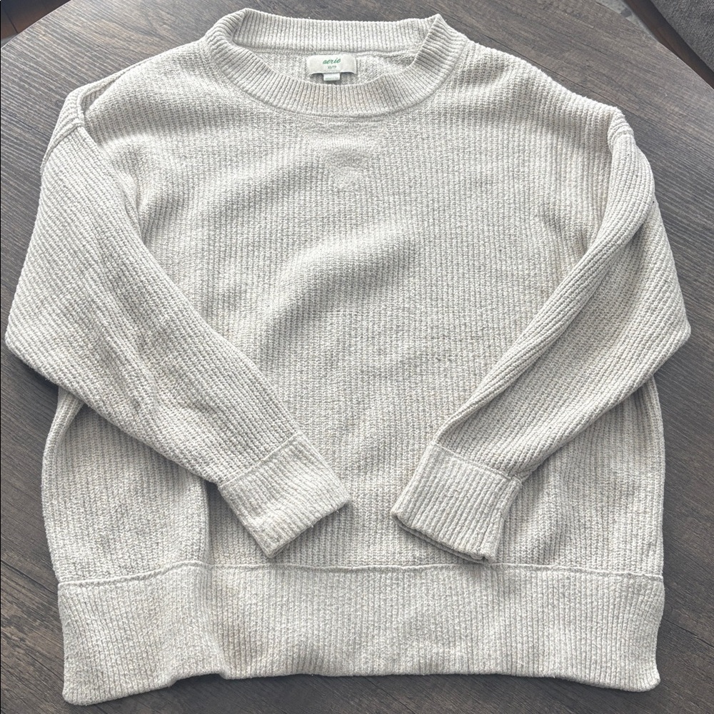 Aerie Ribbed Crewneck Sweater Size XS